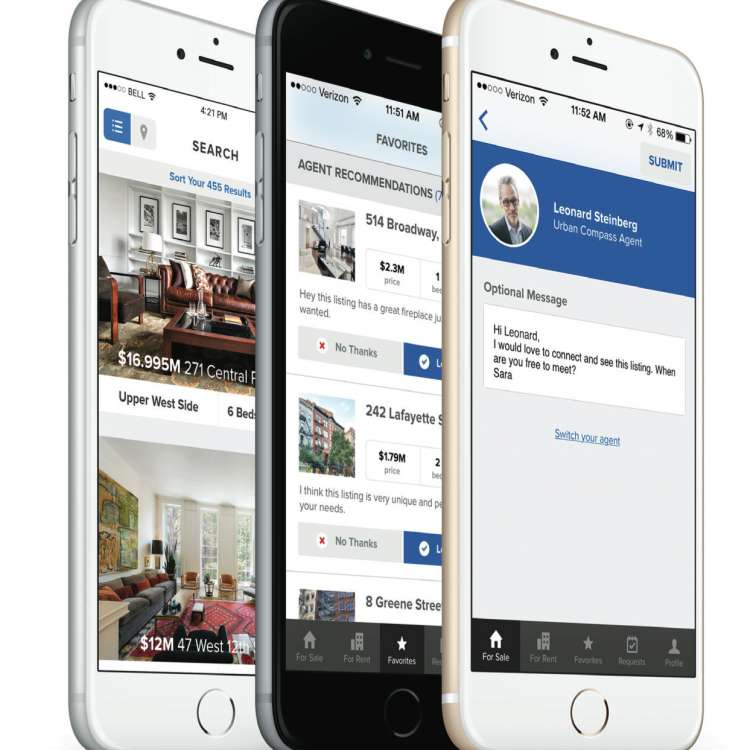 THE URBAN COMPASS REAL ESTATE APP. REVOLUTION The Leonard Steinberg Team